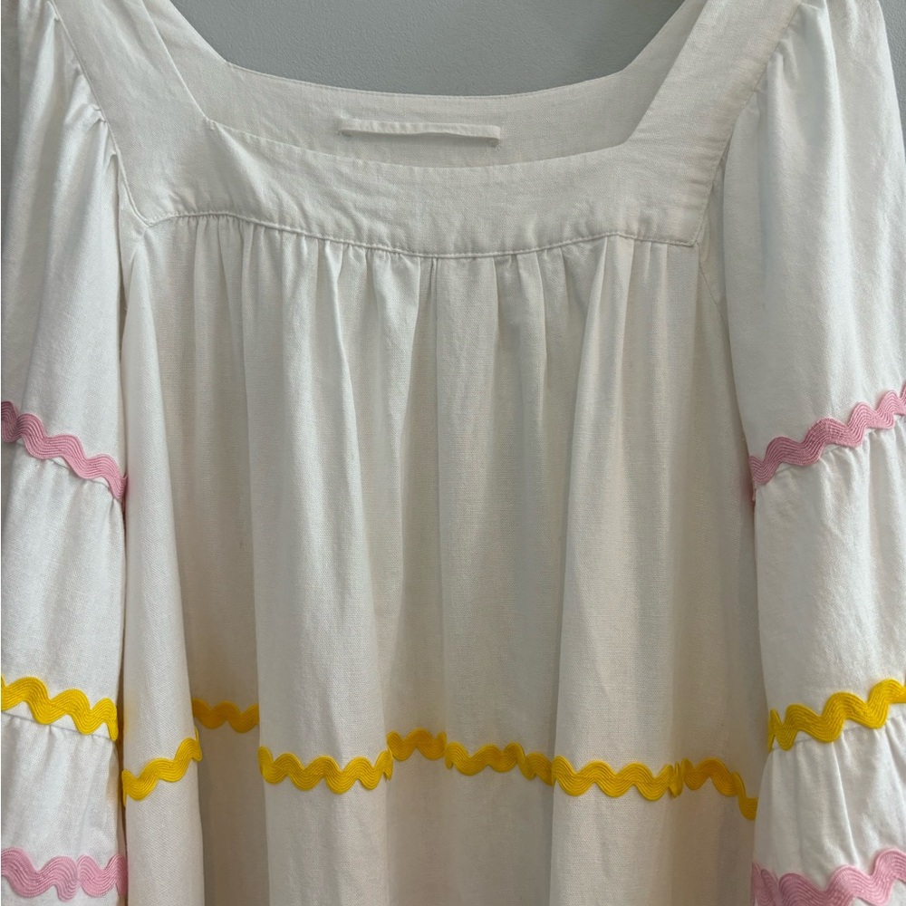 Lisa Marie Fernandez x Target Ric Rac Flare Dress Size Large - Picture 6 of 6